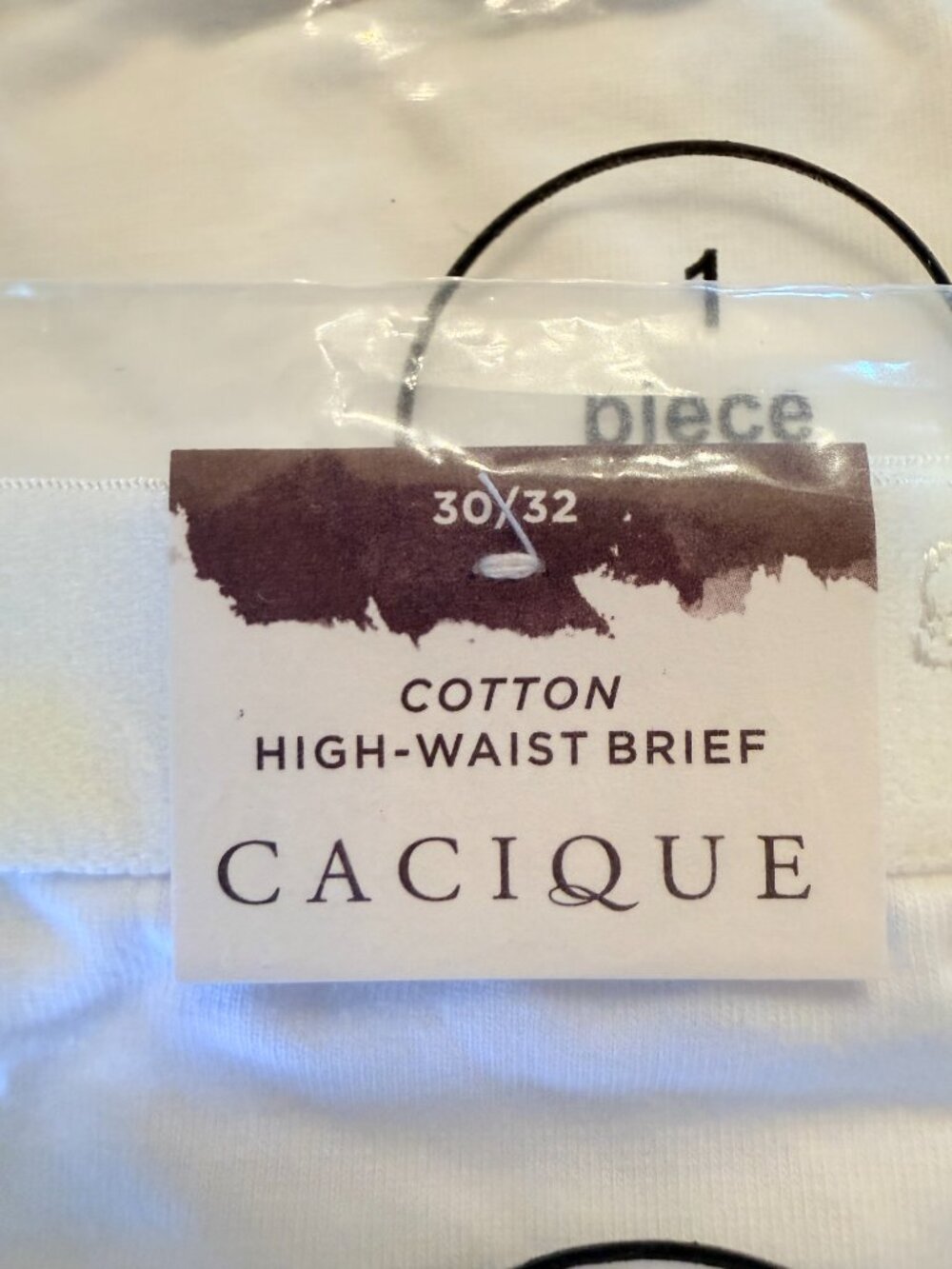 Lot of 10 Cacique Cotton High-Waist Brief Panties from Lane Bryant NWT - Picture 4 of 5